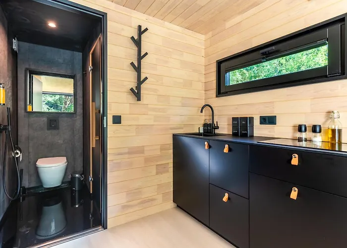 펜션 Chic Sauna Near The Sea - Sabin Nº04 *